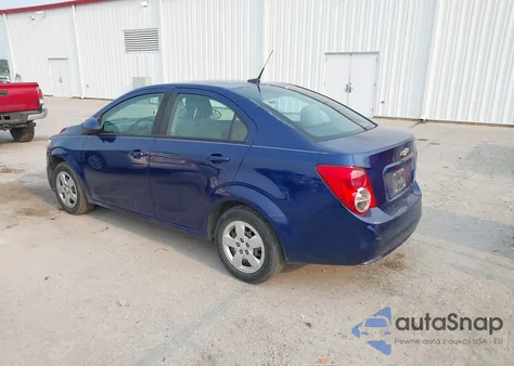 2014 Chevrolet Sonic Ls Auto из США, поврежденный, VIN 1G1JA5SH8E4162047